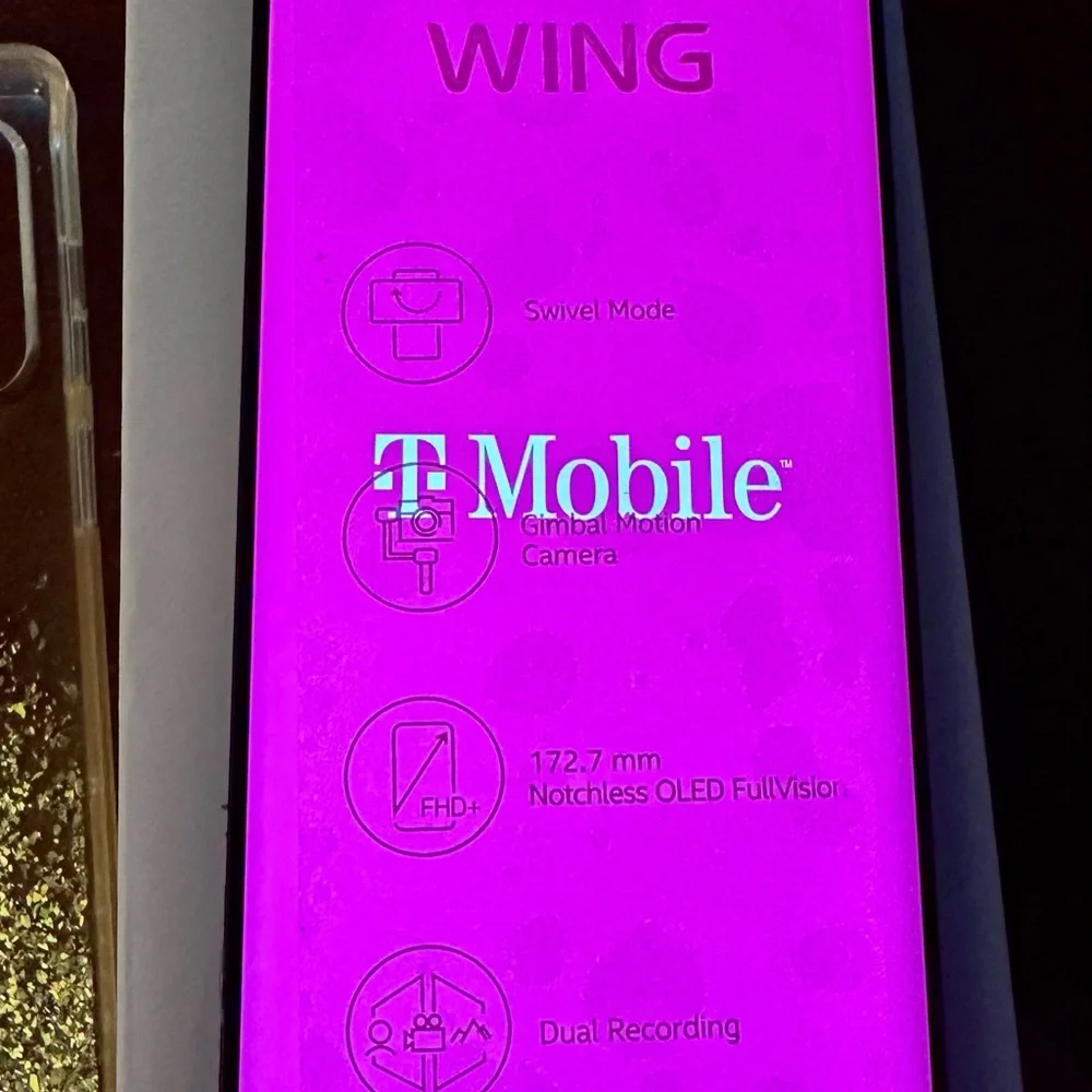 Lg WING Smartphone w/Box - Picture 6 of 9